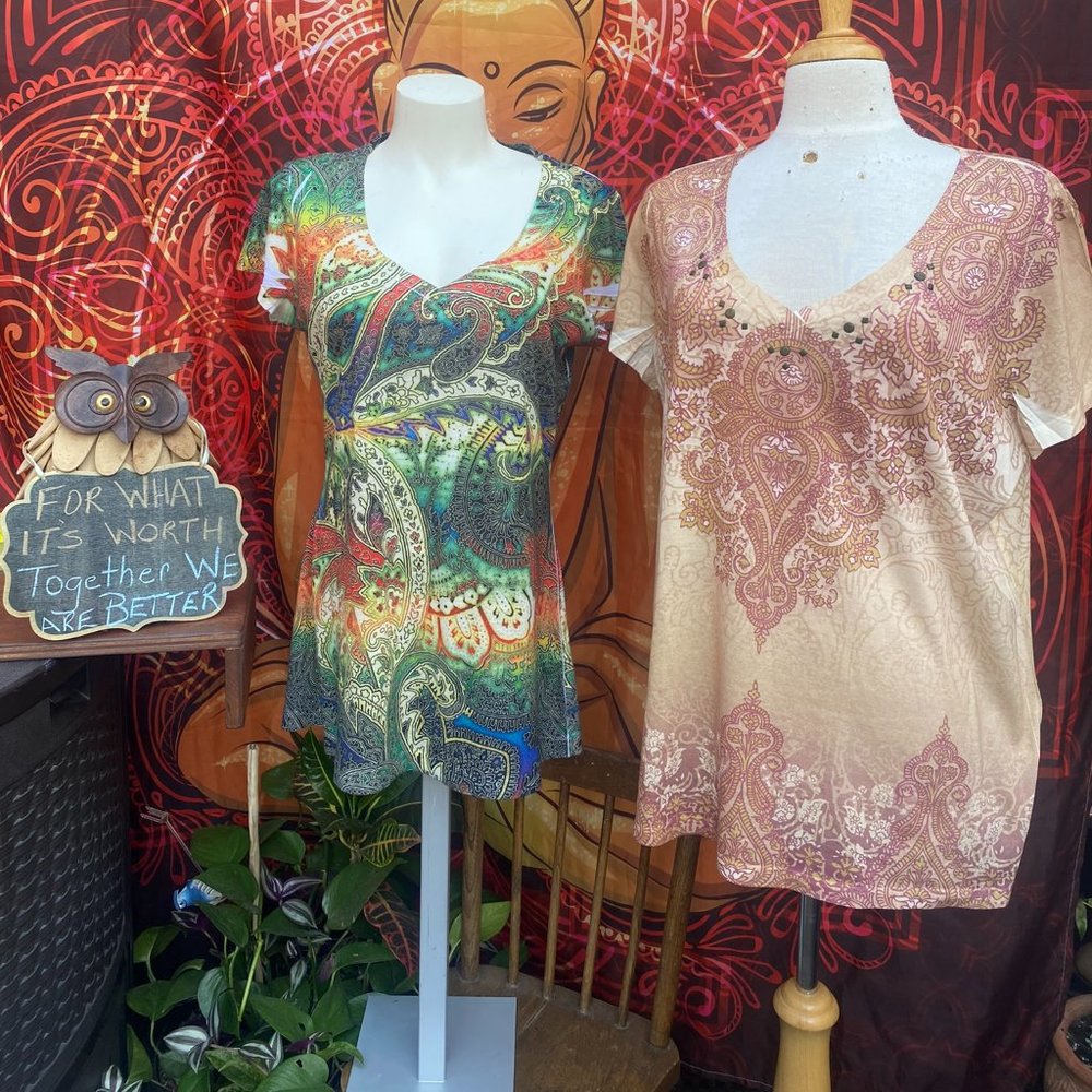 Self Esteem & Appropriate Behaviour Bohemian Paisley Duo - Women's Size XL